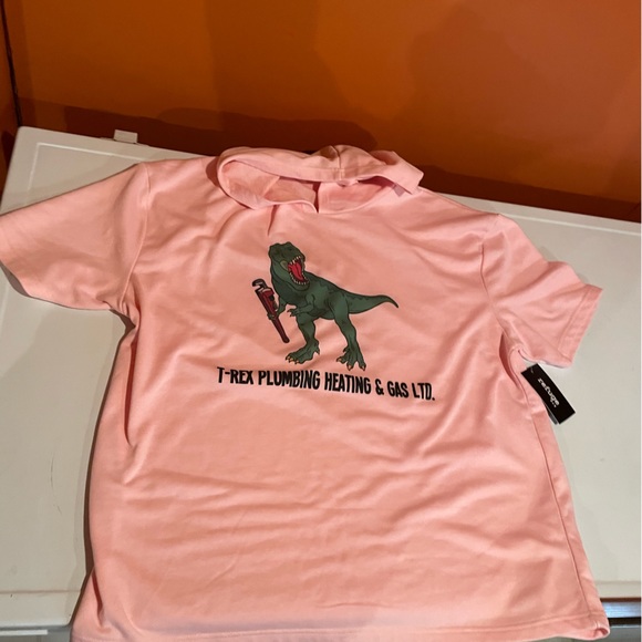 🥊🦖T-Rex Plumbing Heating & Gas Ltd. Boxing Trainher Gym US XL Short Sleeve🦖🥊 - Picture 13 of 15